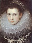 Frans Pourbus Portrait of an Italian Lady oil on canvas